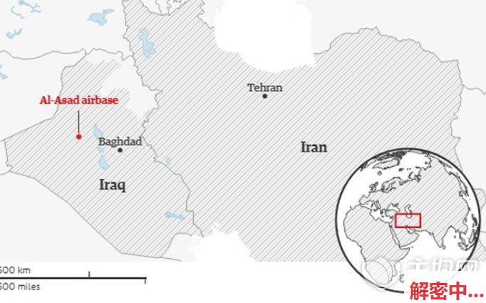 伊朗“出手”了:袭击＂阿萨德空军基地＂有美国驻军的地方,未知人员伤亡。