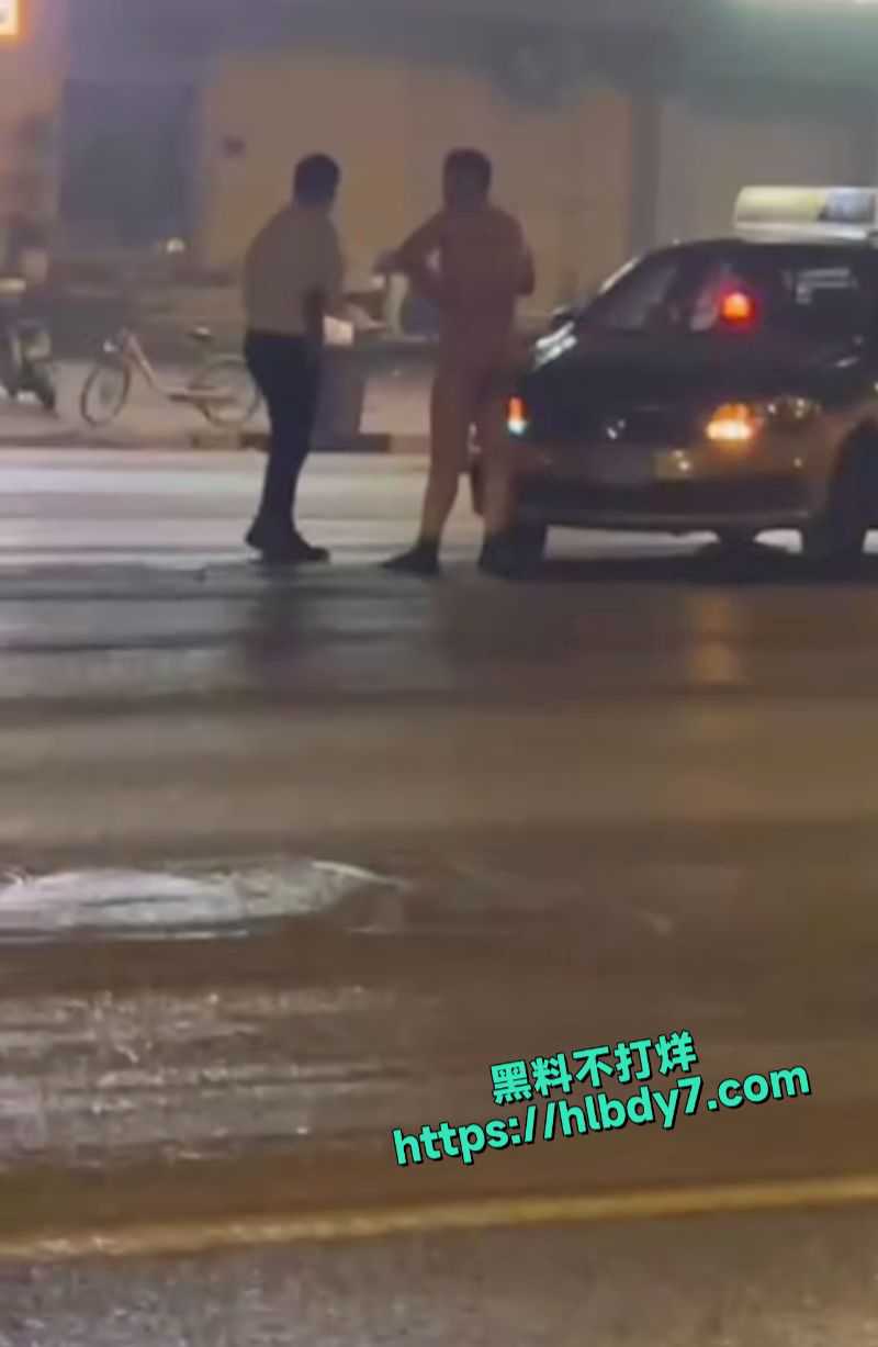 极品男子全裸上街拦车 坐在租出车顶不愿意离开 看起来这是喝多了酒品不好啊-黑料不打烊-吃瓜网